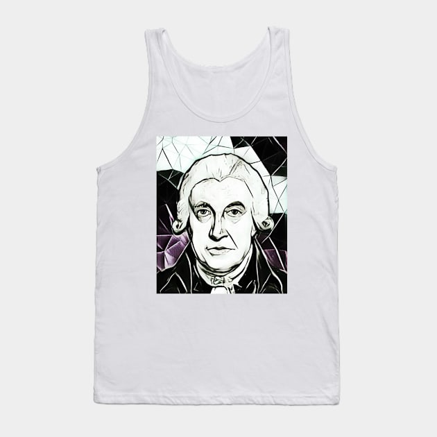 James Watt Black And White Portrait | James Watt Artwork 3 Tank Top by JustLit